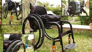 Review - Quickie Sunrise Medical "Xenon" Wheelchair with Jay J3 Back and Kuschall Surge Handrims