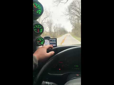 6.0 powerstroke with KC turbo and 155/30 warren injectors 0-60 in 5.16 seconds