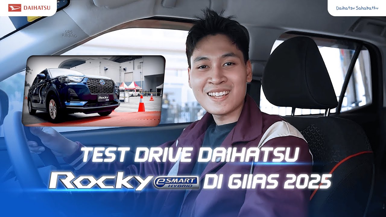 Test Drive Daihatsu Rocky e-Smart Hybrid di GIIAS 2025