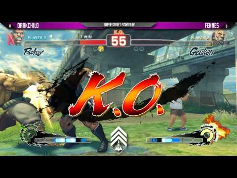 DarkChild (Boxer) VS. Fennes (Gouken) - Xanadu Games Monthly - SSF4:AE - 3/8/2014 - @airjuggle