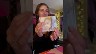 unboxing my signed ariana albums ♡