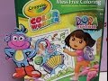 Color In Dora The Explorer Nickelodeon Crayola COLOR WONDER 3