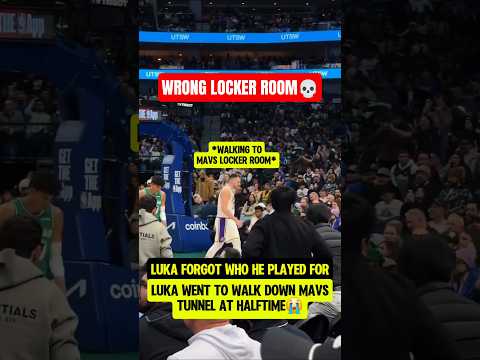 Luka FORGOT he GOT TRADED😭