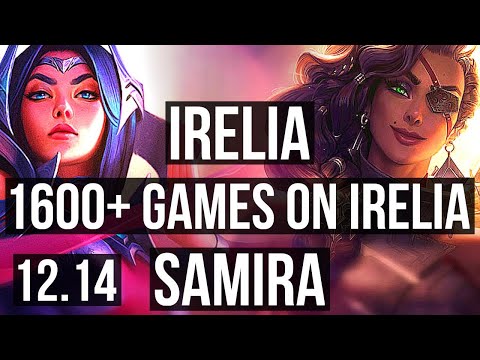 IRELIA & Janna vs SAMIRA & Zyra (ADC) | 3.4M mastery, 1600+ games, 5/1/1 | NA Master | 12.14