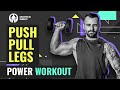 PUSH | PULL | LEGS Strength Workout - Spartan Shred - Day 5