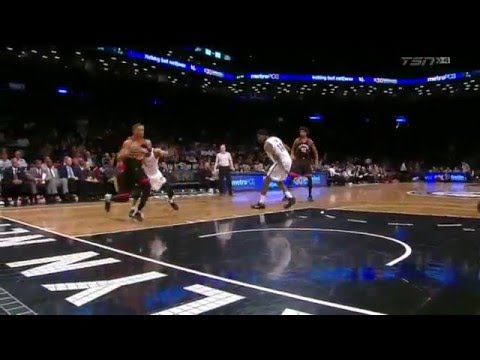 Raptors Highlights: Powell's Baseline Slam - April 13, 2016