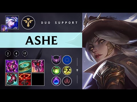 Ashe Support vs Leona - EUW Master Patch 25.24