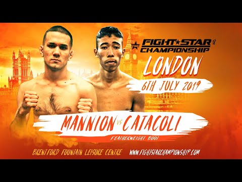 FIGHTSTAR CHAMPIONSHIP 18 | Noah Mannion vs. Stefano Catacoli