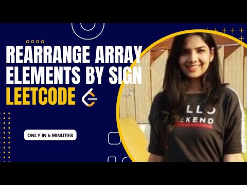 Rearrange Array Elements By Sign Leetcode Medium Java Two Pointer