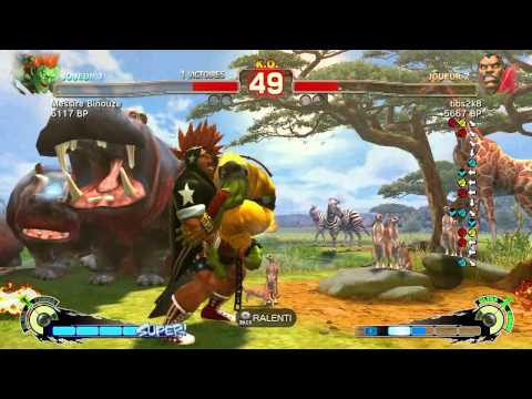 SSF4 First to 10 vs Messire Binouze part 1