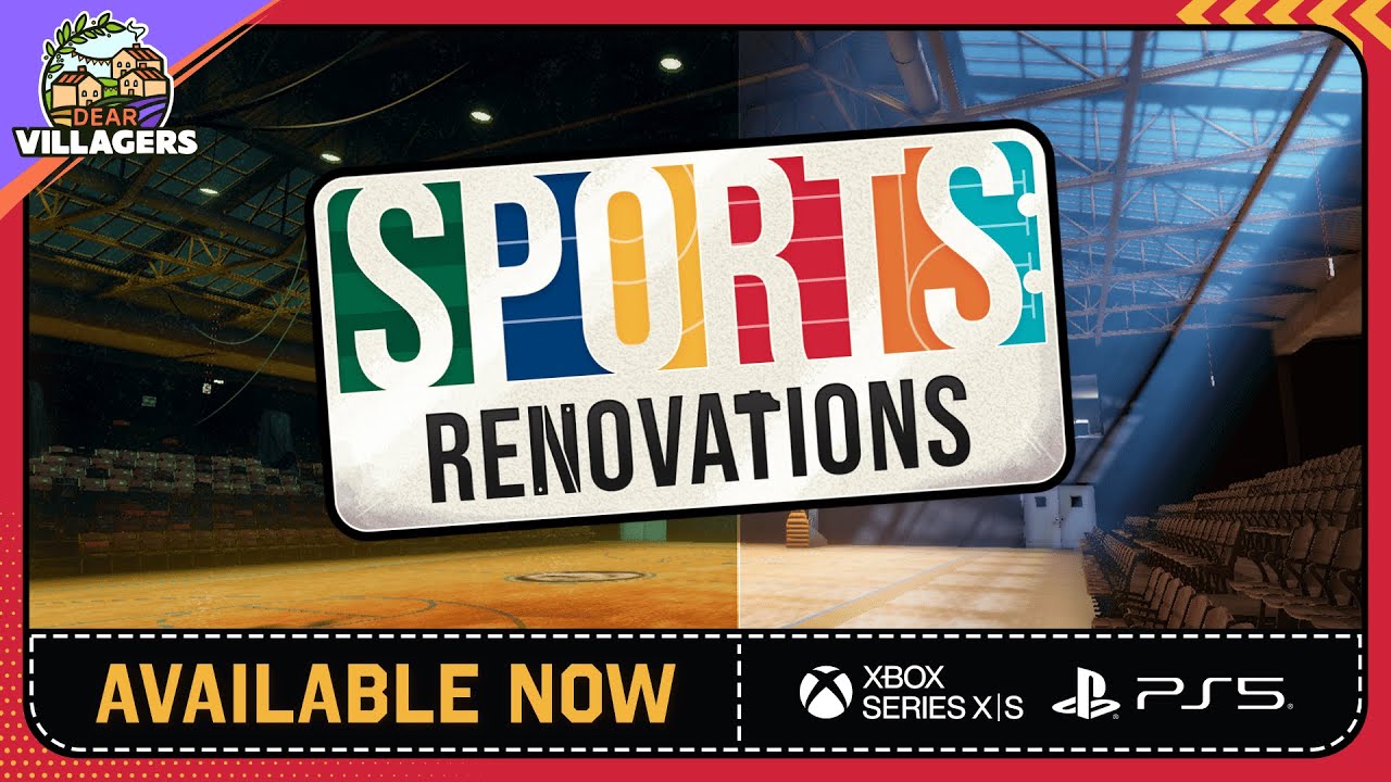 SPORTS RENOVATIONS - Launch trailer (PS5 & Xbox Series X|S)