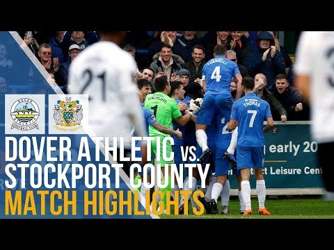 Dover Athletic Vs Stockport County - Match Highlights - 26.10.2019