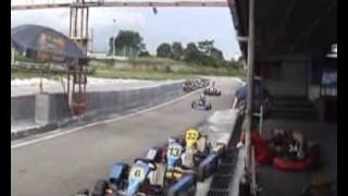 preview picture of video 'Go-Kart crash in the pits in Malaysia.(Brakes Broken)'