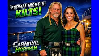 Formal Night Dinner on Carnival Horizon!