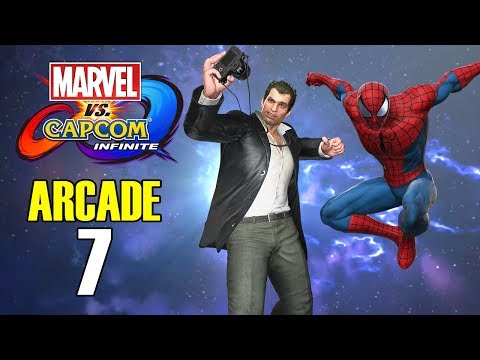 MARVEL VS. CAPCOM: INFINITE - Arcade #7: Frank West & Spider-Man