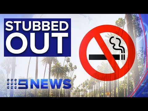 beverly-hills-banning-sale-of-all-tobacco-products--nine-news-australia