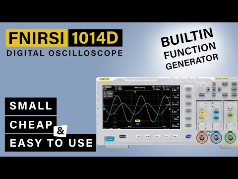 FNIRSI 1014D 100 MHz / 2 Channel Digital Storage Oscilloscope