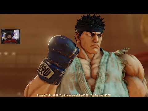 Holiday Gaming Marathon 2018 - BOB ROSS Plays Street Fighter V?!