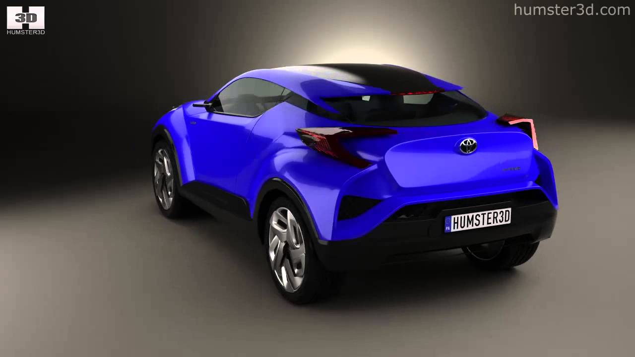 Toyota C-HR Concept 2017 3D model by 3DModels.org
