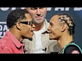Devin Haney STEPS to Regis Prograis in INTENSE  FACE OFF at press conference!