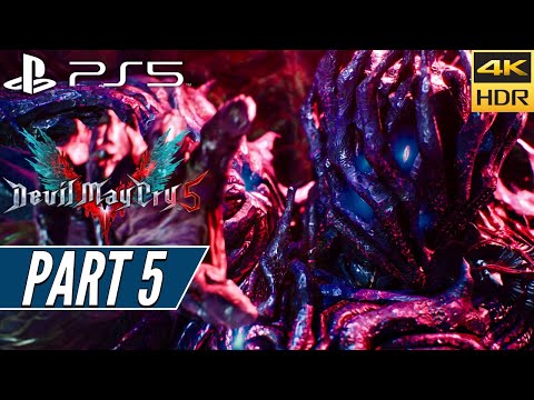 DEVIL MAY CRY 5 (PS5) Walkthrough Gameplay PART 5 [4K 60FPS HDR] - No Commentary
