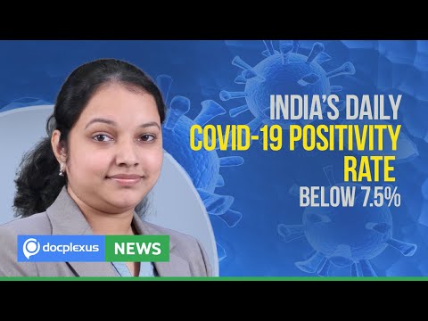 India’s Daily COVID-19 Positivity Rate Below 7.5%, And Many More