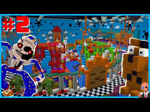 Building The Daycare from Security Breach in Minecraft // Building Security Breach in Minecraft #2