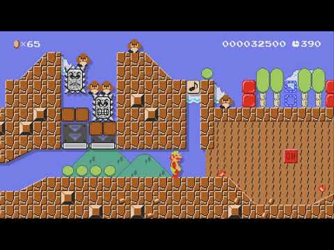 Goomba Island 1-1 by Achotoni - Super Mario Maker 2 - No Commentary 1by