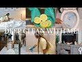 DEEP CLEAN MY HOUSE WITH ME| extreme cleaning motivation + all day summer clean & best cleaning tips