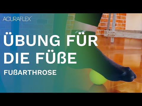 Übung für die Füße (Fußarthrose)