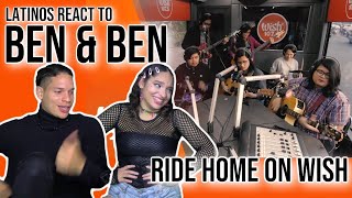 Waleska &amp; Efra react to Ben&amp;Ben perform &quot;Ride Home&quot; LIVE on Wish | REACTION