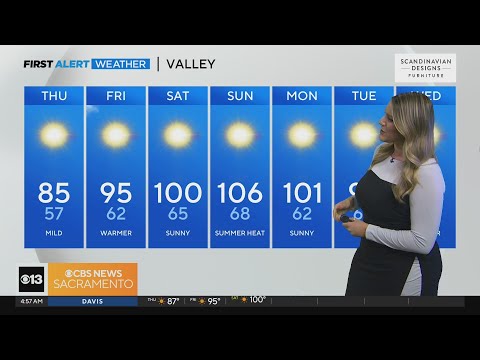 Thursday morning weather forecast - Aug 3, 2023