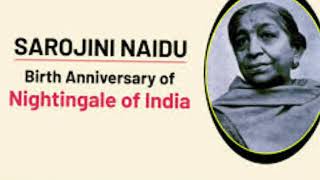 Sarojini Naidu Status | Nightingale of India | 13 February Status | Women's day 2022 Status