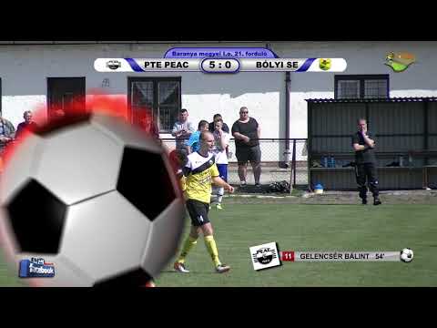 PTE PEAC PANNON ÁSVÁNY - BÓLYI SE   9 - 1 (3 - 0)