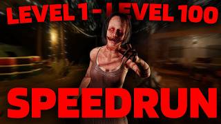 How Fast Can Pros Speedrun From Level 1 To 100 in Phasmophobia