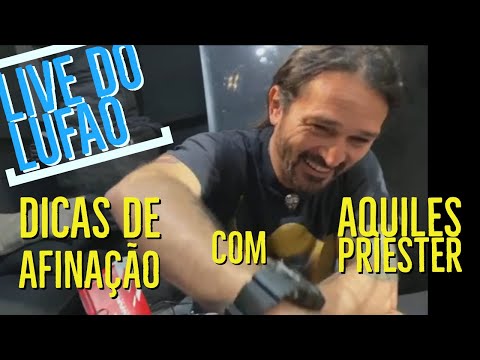 LIVE DO LUFAO - DICAS DE AFINACAO COM AQUILES PRIESTER