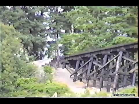 Classic Railroad Series 618 - Burlington Northern on Oregon Electric July 15, 1989