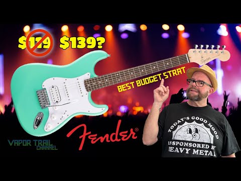 Гитарный набор SQUIER by FENDER DEBUT STRATOCASTER HSS SET BLK - фото 1 - id-p3203604234