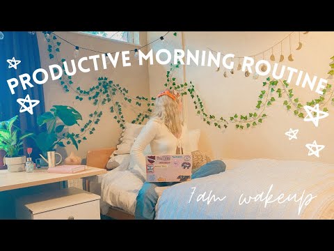 my 7am PRODUCTIVE morning routine 2020