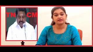 tv Anchor Monica Controversial Speech about TN NEW CM E Palaniswami clips 2