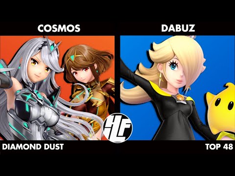Diamond Dust Cosmos (Pyra & Mythra) vs Dabuz (Captain Olimar/Rosalina) Top 48