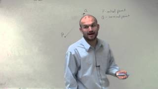 What is a directed line segment or vector