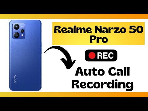 Realme Narzo 50 Pro Auto Call Recording Feature Enable Now | Narzo 50 Pro call Recording {Tutorial}