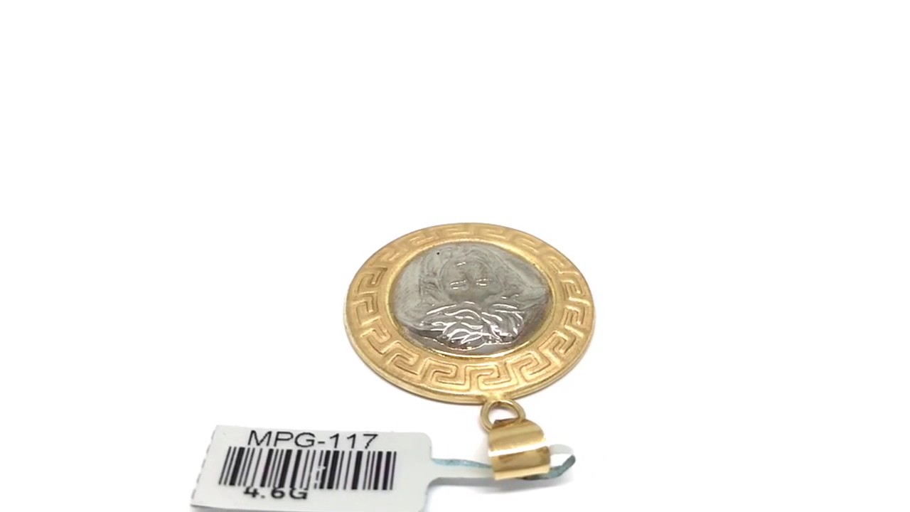 Gênes Pendentif en or jaune 10 carats (MPG-117)