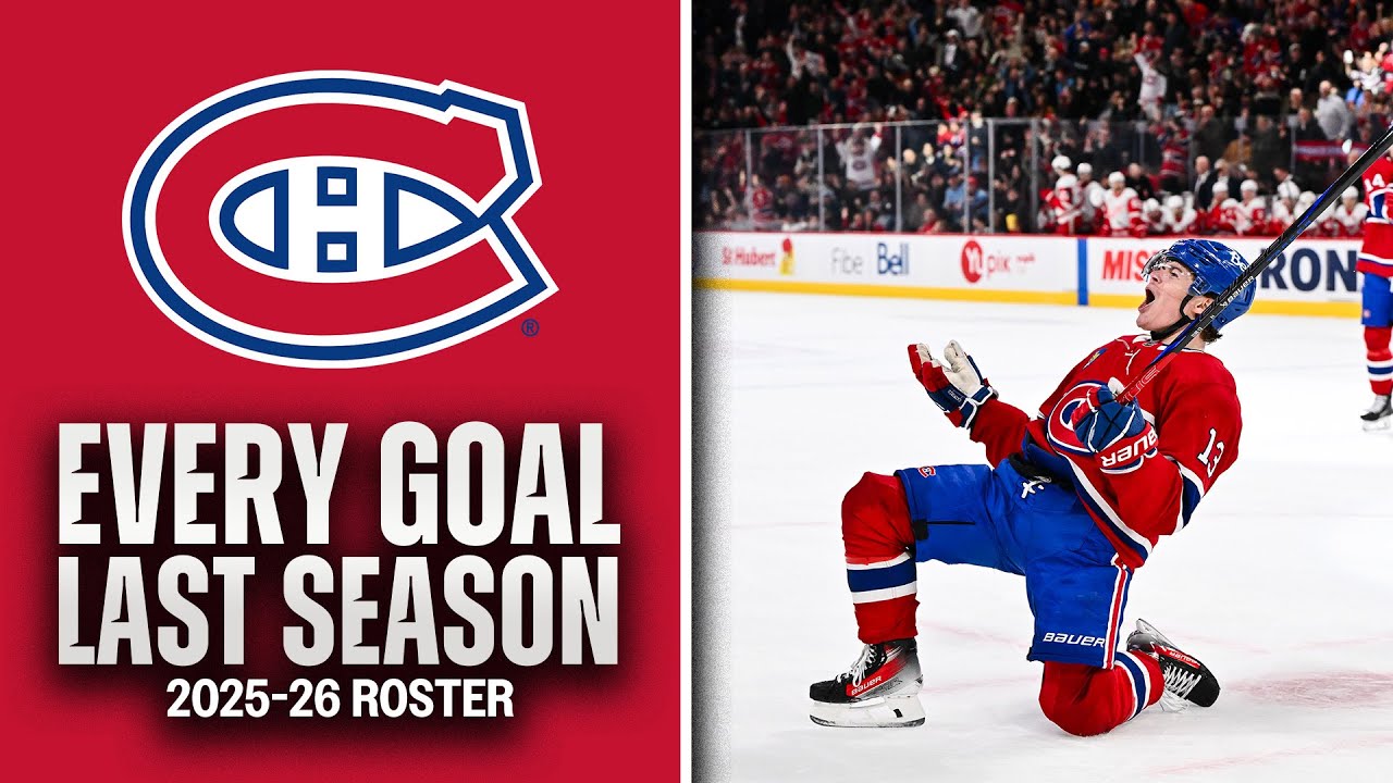 EVERY GOAL last season from the 2025-26 MONTREAL CANADIENS 🚨 #32in32