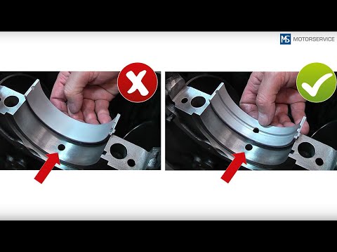 Installing an engine bearing correctly | Step by step