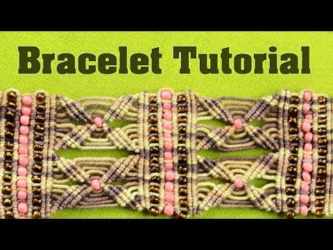Spiral Macrame Patterns DIY Macrame Spiral Bracelets