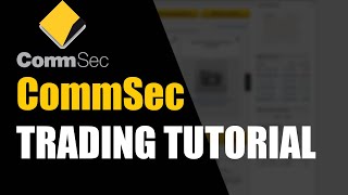 CommSec Trading Tutorial | How To Buy ASX Shares/EFTs And Set Conditional Orders