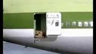 You should always celebrate a crash landing with some hip thrusts.