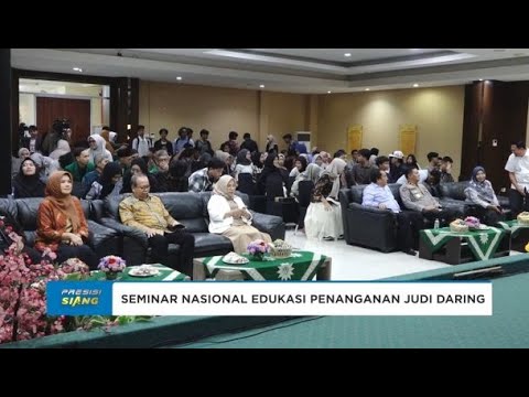 KARO MULTIMEDIA DIVHUMAS POLRI HADIRI SEMINAR EDUKASI PENANGANAN JUDI DARING